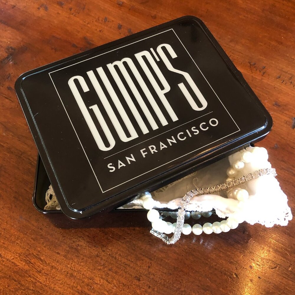 GUMPS Vintage Storage Tin